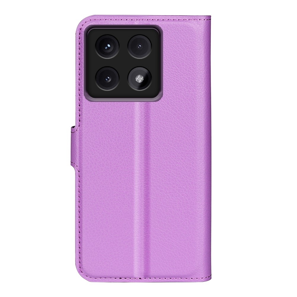 Litchi könyv tok a Xiaomi 14T-hez - lila