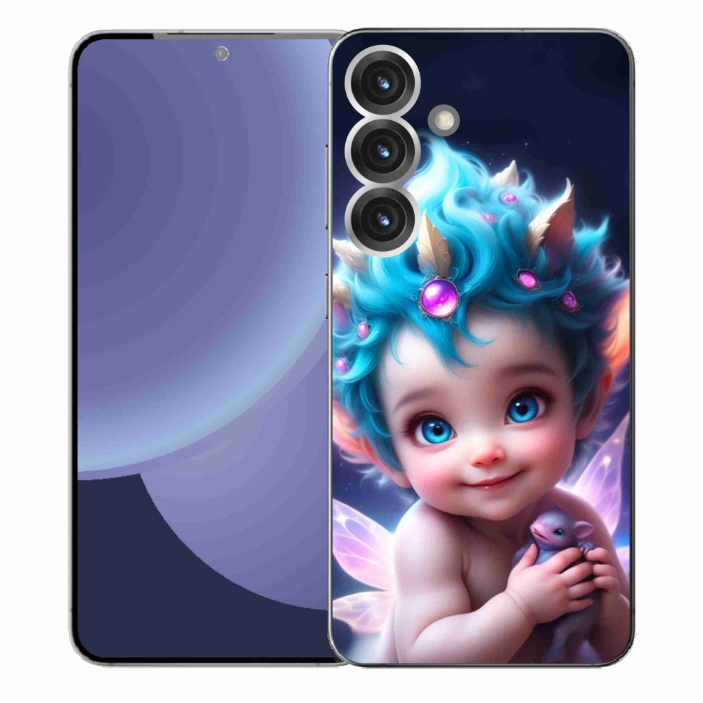 Gél borítás mmCase Samsung Galaxy S25+ készülékhez - baba pillangószárnyakkal