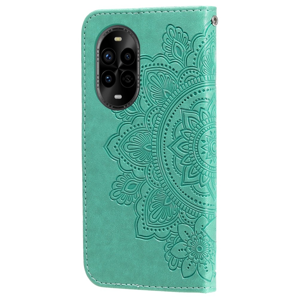 Mandala könyv tok a Huawei Nova 13 Pro 5G-hez - teáskék színben