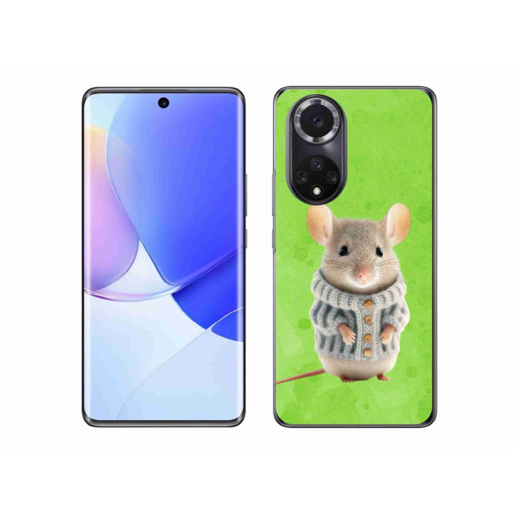 Gél borítás mmCase a Huawei Nova 9 készülékhez - egér pulóverben