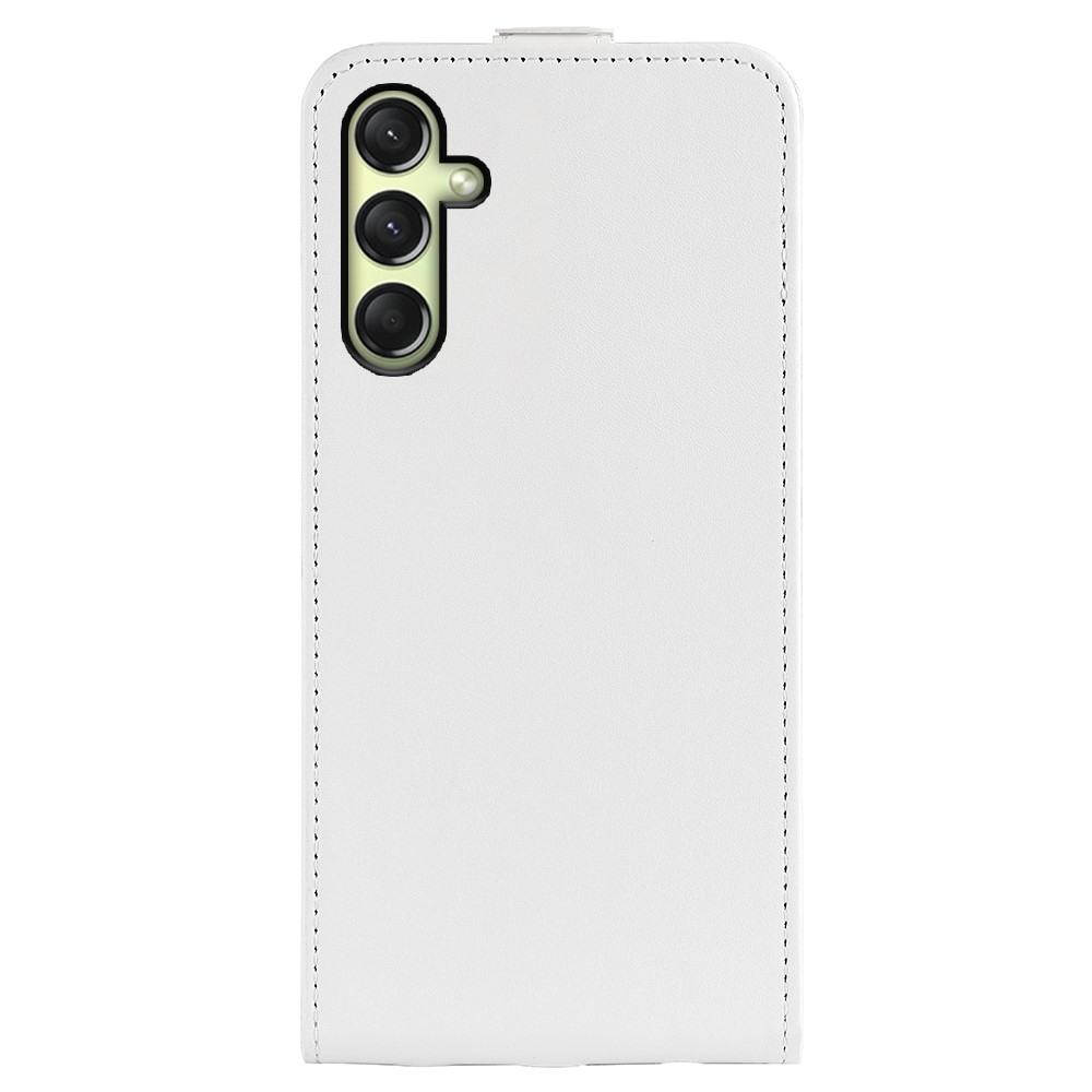 Függőleges könyvtáska Samsung Galaxy A16 4G/5G készülékhez - fehér