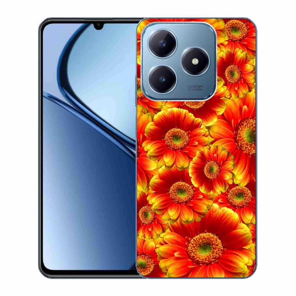 Zselés borítás mmCase a Realme C63 készülékhez - gerbera 1