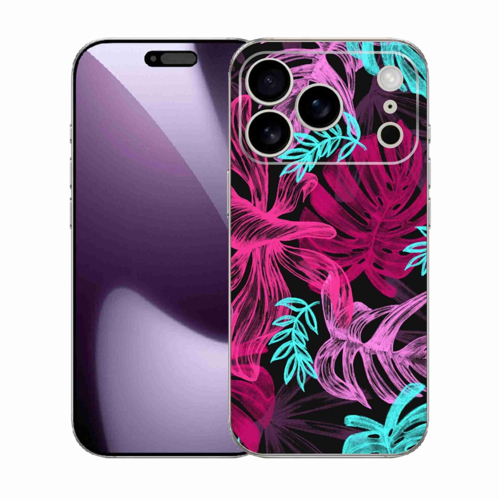 Zselés borítás mmCase iPhone 17 Pro készülékhez - virágok 1