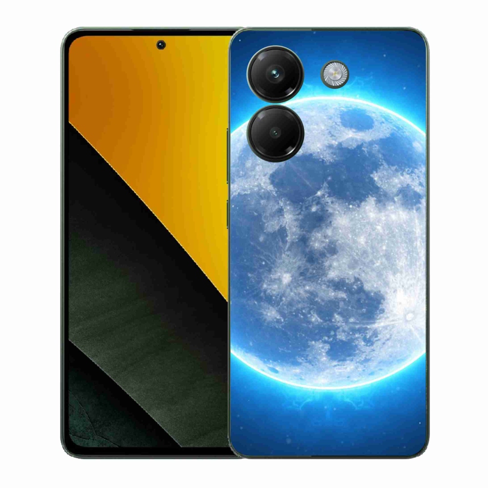 Gél borítás mmCase a Xiaomi Poco M7 Pro 5G számára - földgömb