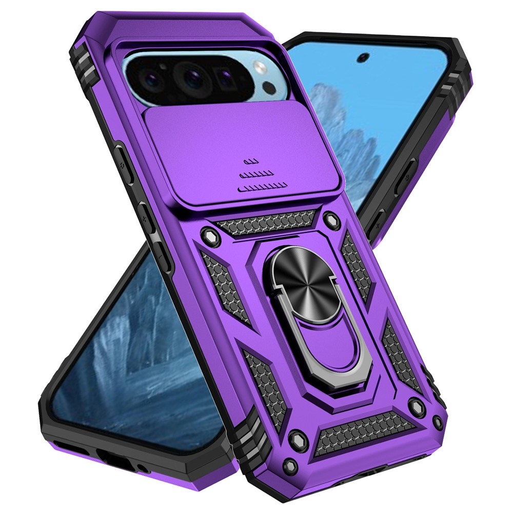 Csúszásálló borítás a Google Pixel 10 Pro/Pixel 10/9 Pro/9 készülékhez - lila
