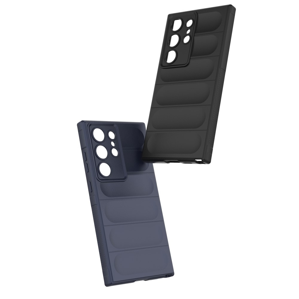 Rugg tartós zselés tok Samsung Galaxy S24 Ultra készülékhez - sötétszürke