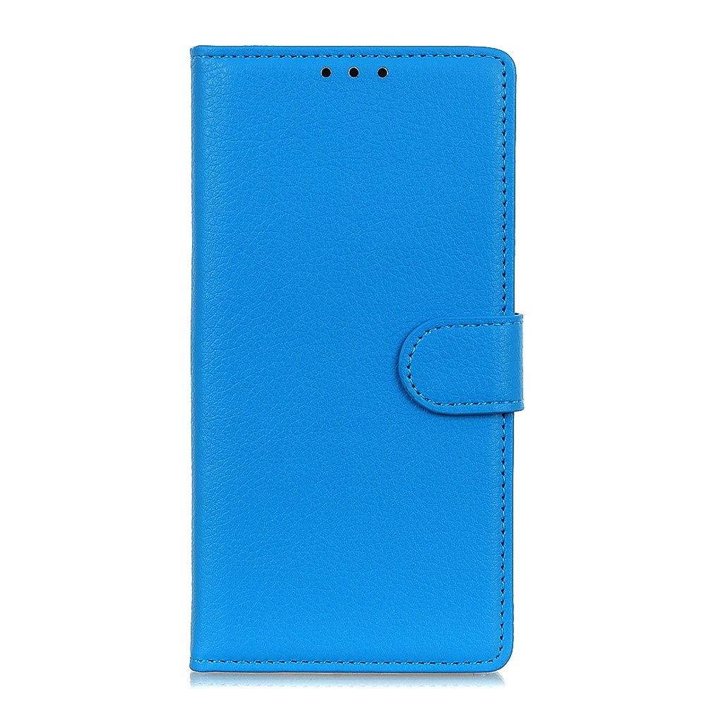 Litchie könyv tok a Xiaomi Redmi Note 14 Pro-hoz - kék