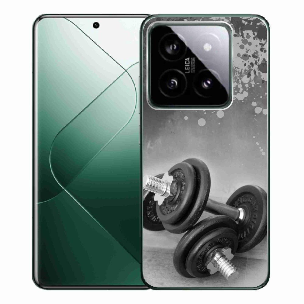 Gél borítás mmCase a Xiaomi 14 Pro-hoz - súlyzók 1