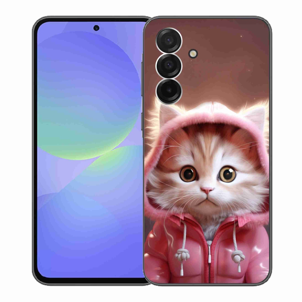 Gél borító mmCase Samsung Galaxy A36 5G - aranyos cica 3