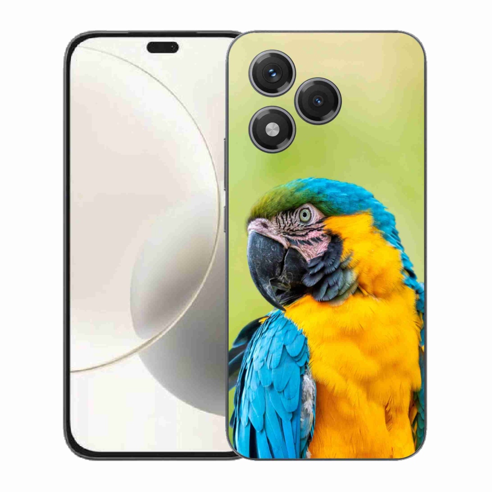 Zselés borítás mmCase a Honor 400 Lite-hoz - papagáj ara 2