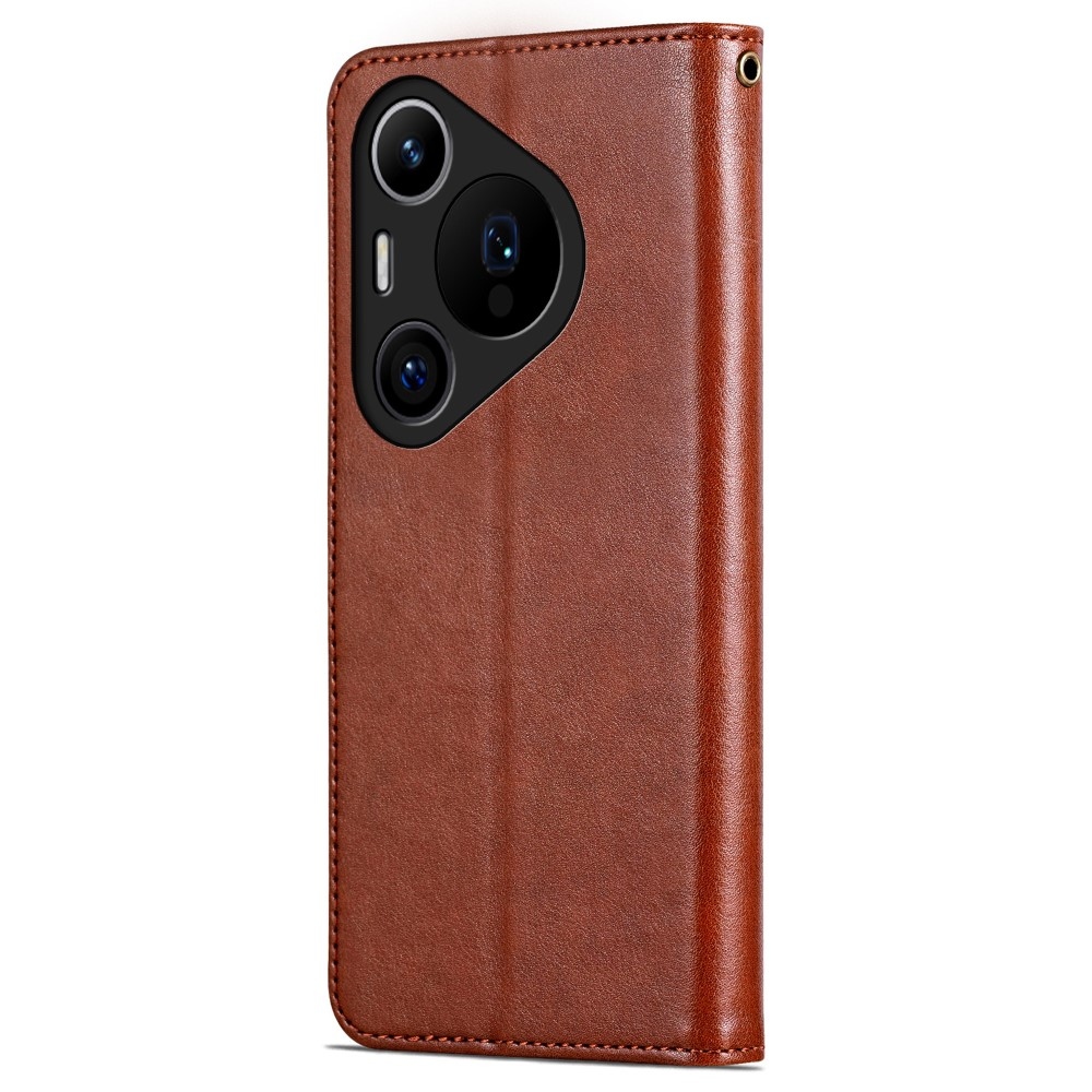AZNS könyvtáska a Huawei Pura 70 Pro számára - barna