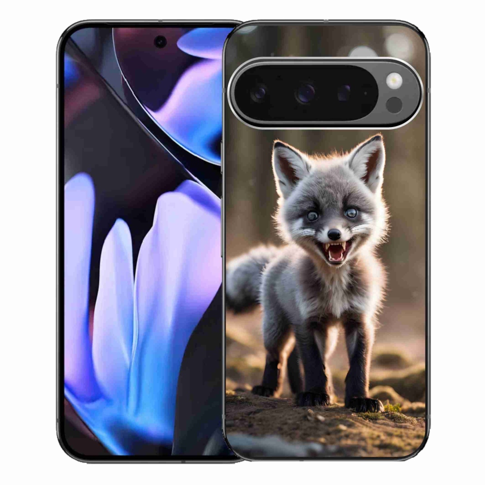 Zselés borítás mmCase a Google Pixel 9 Pro XL-hez - angry fox