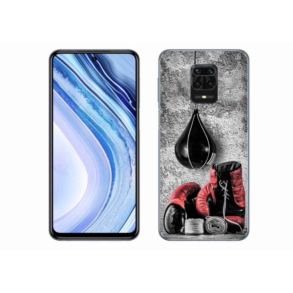 Gél borítás mmCase a Xiaomi Redmi Note 9 Pro számára - bokszzsák és kesztyű