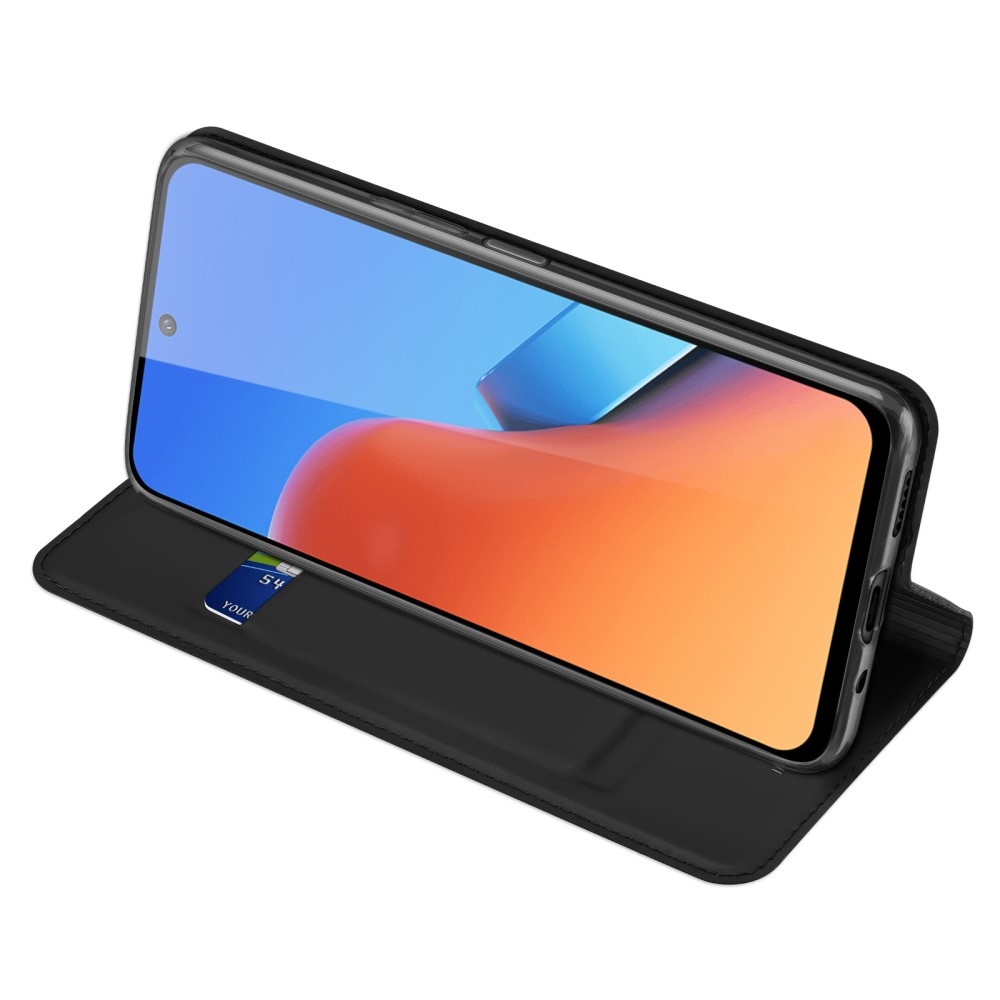 DUX könyvtáska Xiaomi Redmi 12 4G/5G készülékhez - fekete