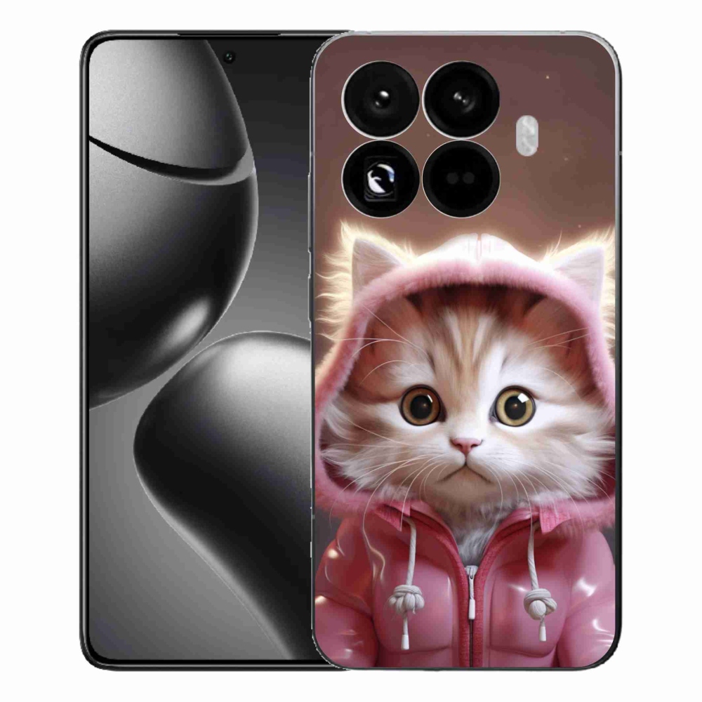 Gél borítás mmCase a Xiaomi 15T Pro számára - aranyos cica 3
