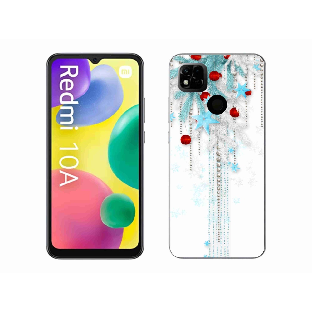 Gél borítás mmCase a Xiaomi Redmi 10A számára - karácsonyi dekoráció