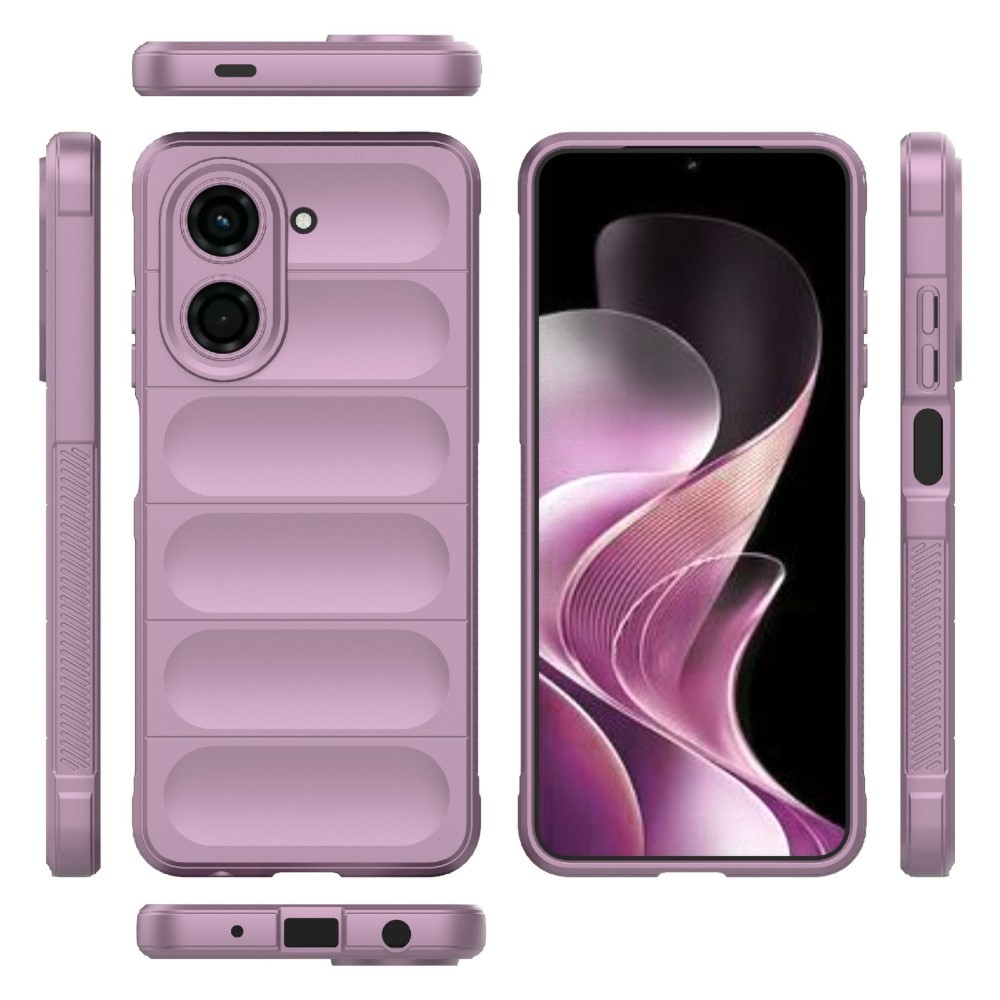 Rugg tartós zselés tok Xiaomi Redmi A5 (171.7x77.8x8.3mm) - világos lila