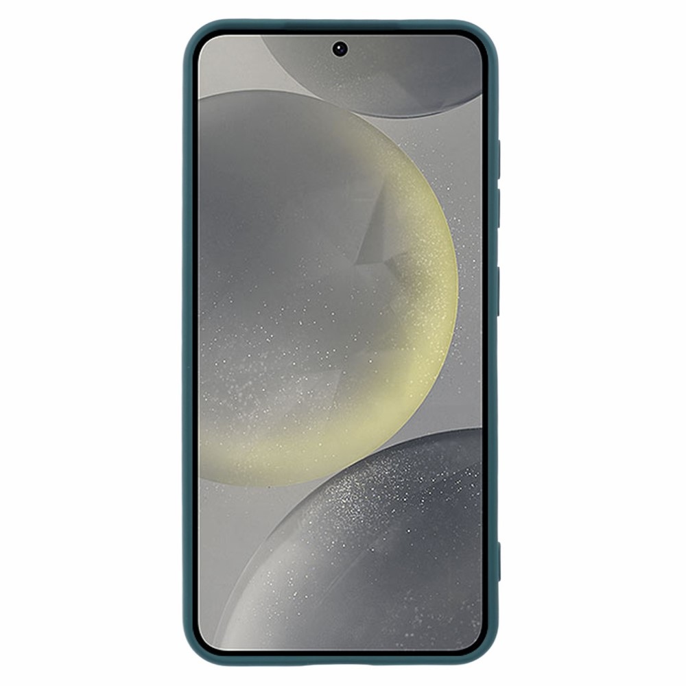 Arc zselés tok Samsung Galaxy S25+ készülékhez - sötétzöld
