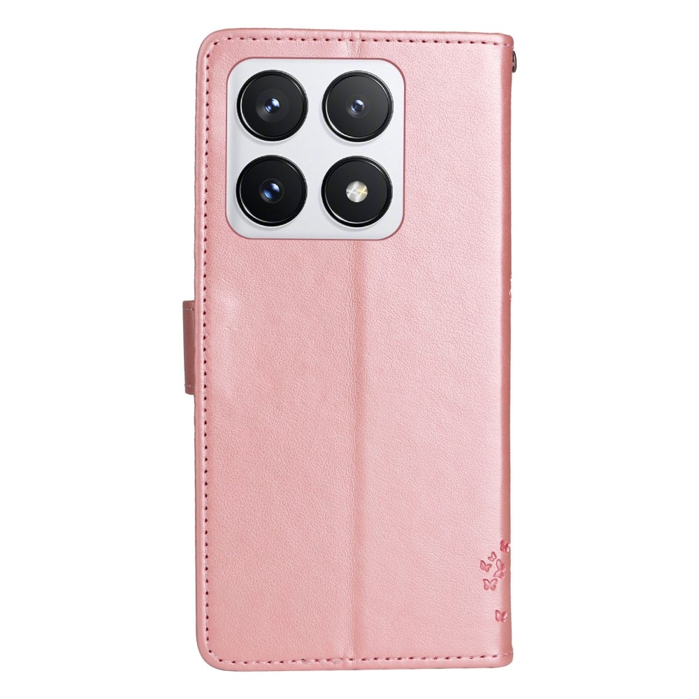 Fák könyve tok Xiaomi 14T Pro - rózsaarany