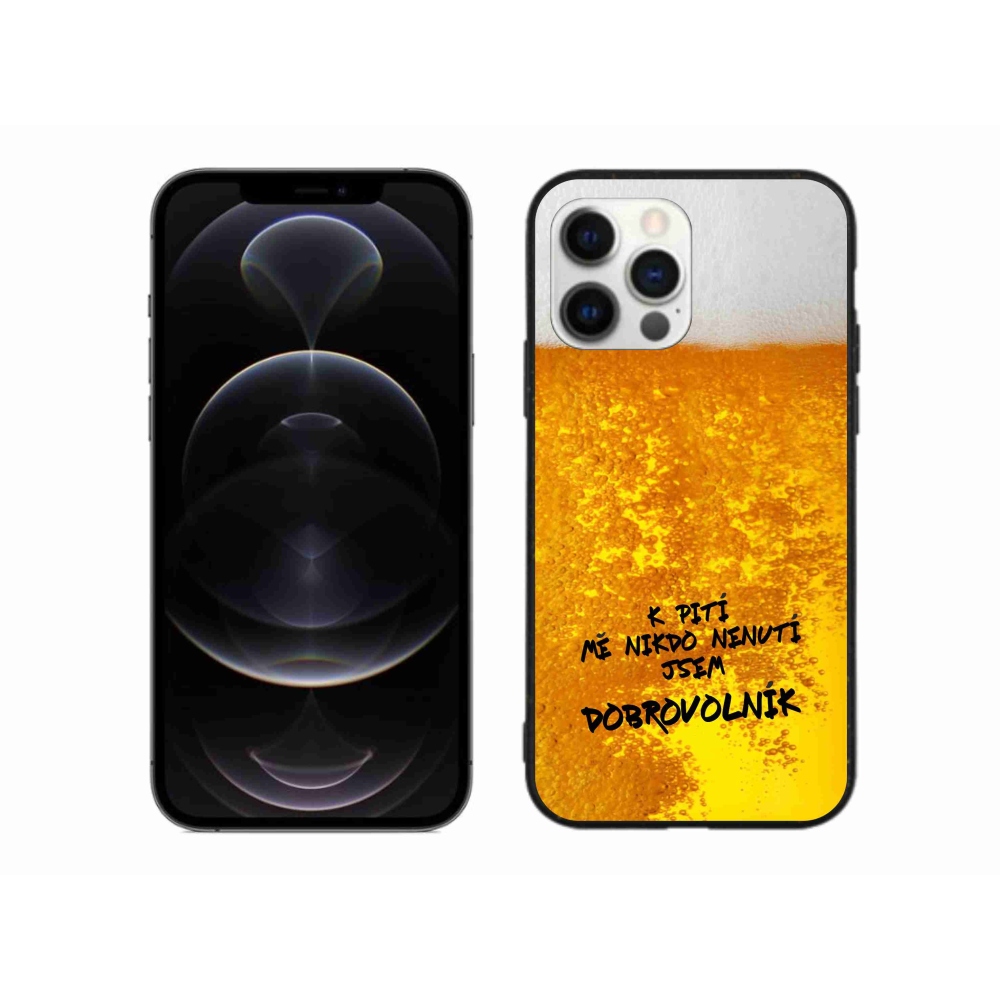 Gél borítás mmCase iPhone 12 Pro Max készülékhez - sör motívum 4