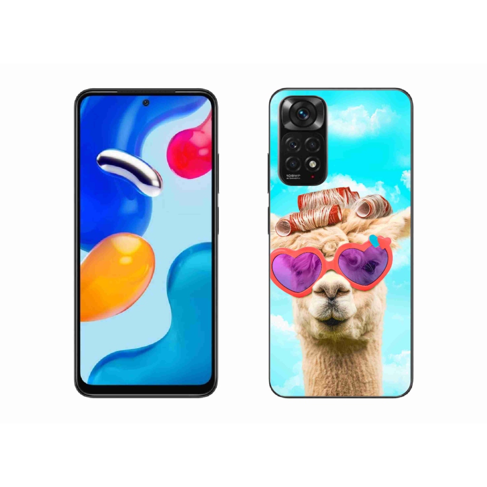 Gél borítás mmCase a Xiaomi Redmi Note 11S 4G-hez - szemüveges láma