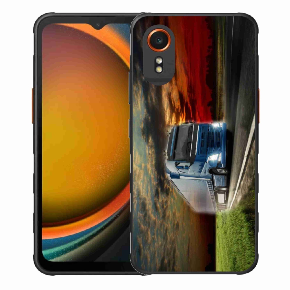 Gél borítás mmCase a Samsung Galaxy Xcover 7 - teherautóhoz 4