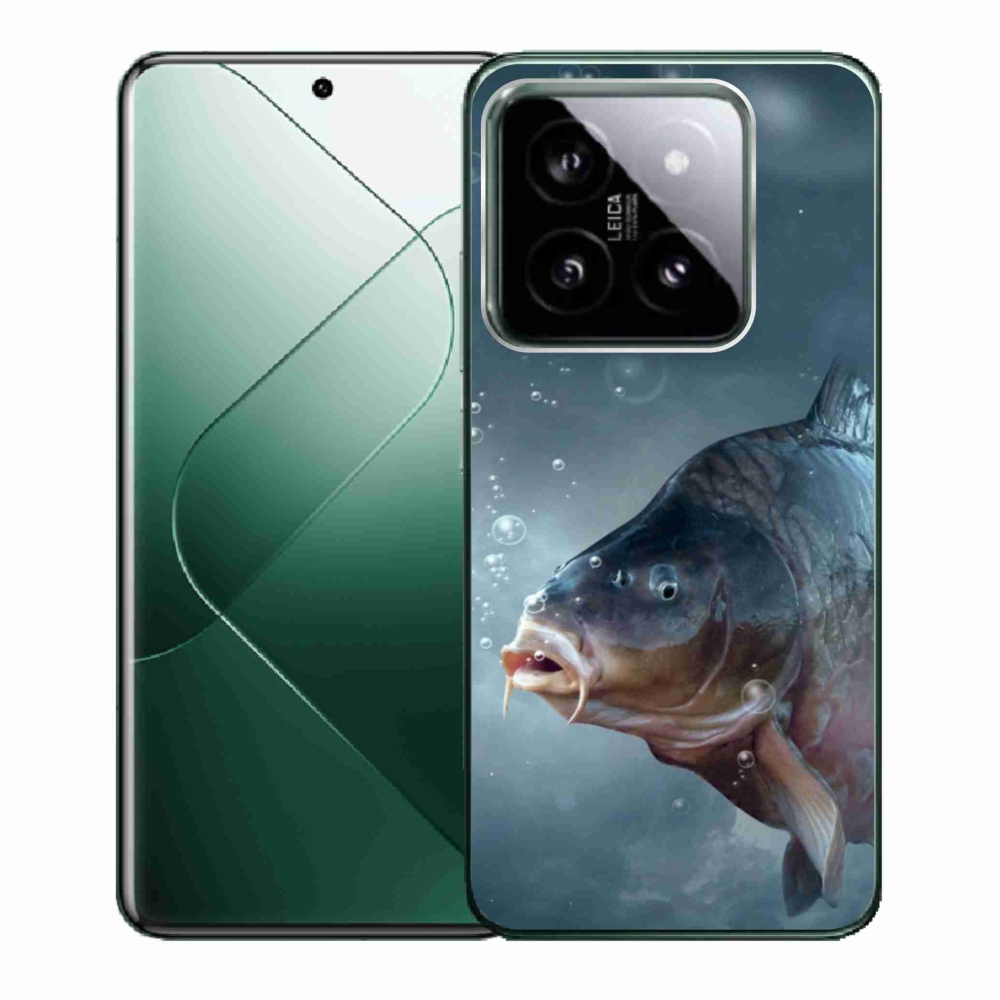 Gél borítás mmCase a Xiaomi 14 - ponty és buborékok számára