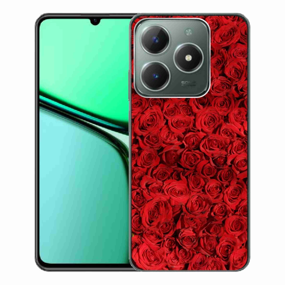 Zselés borítás mmCase a Realme C61 készülékhez - rózsaszínű