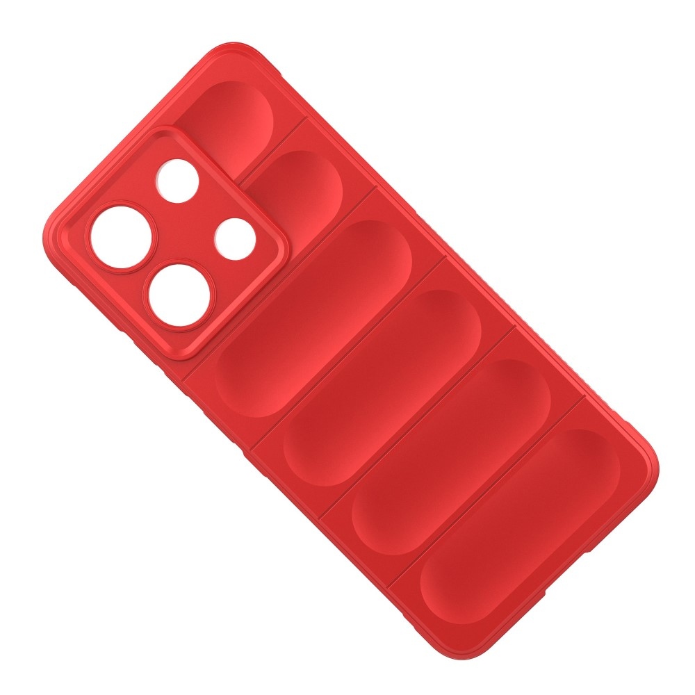 Rugg tartós zselés tok Xiaomi Redmi Note 13-hoz - piros