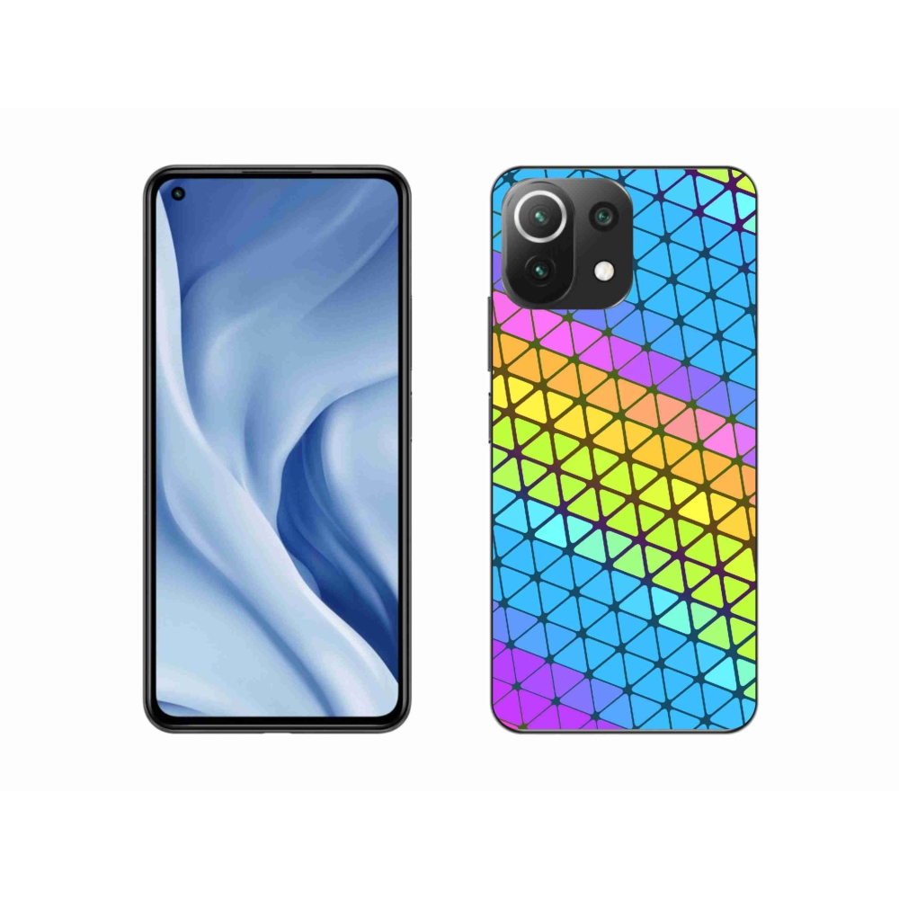 Gél borítás mmCase a Xiaomi Mi 11 Lite 4G/5G számára - absztrakt motívum 16
