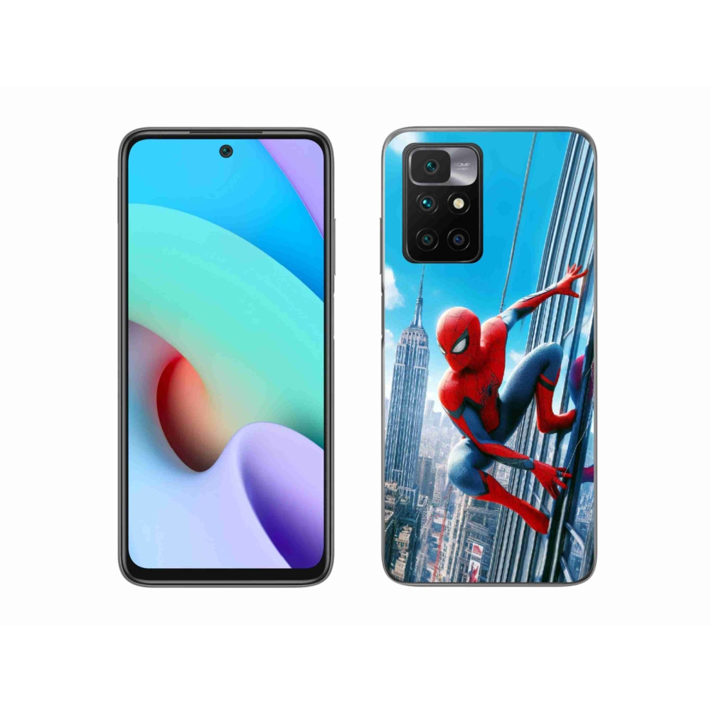 Gél borító mmCase a Xiaomi Redmi 10/Redmi 10 (2022) - pókemberhez