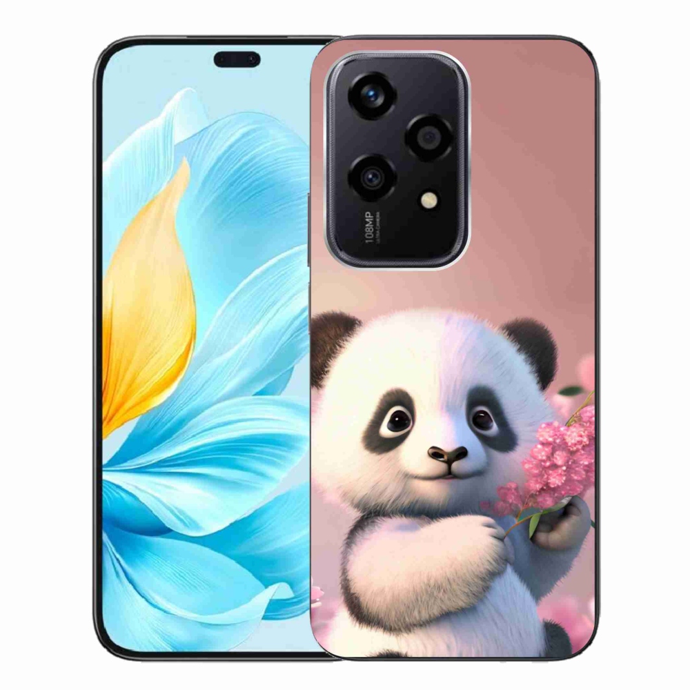 Gél borító mmCase a Honor 200 Lite 5G számára - aranyos panda
