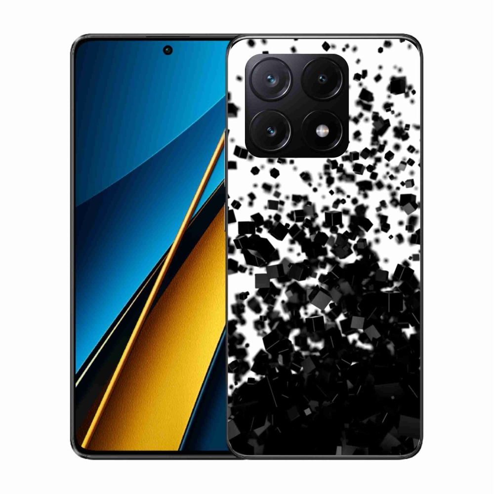 Gél borítás mmCase a Xiaomi Poco X6 Pro 5G számára - absztrakt minta 1