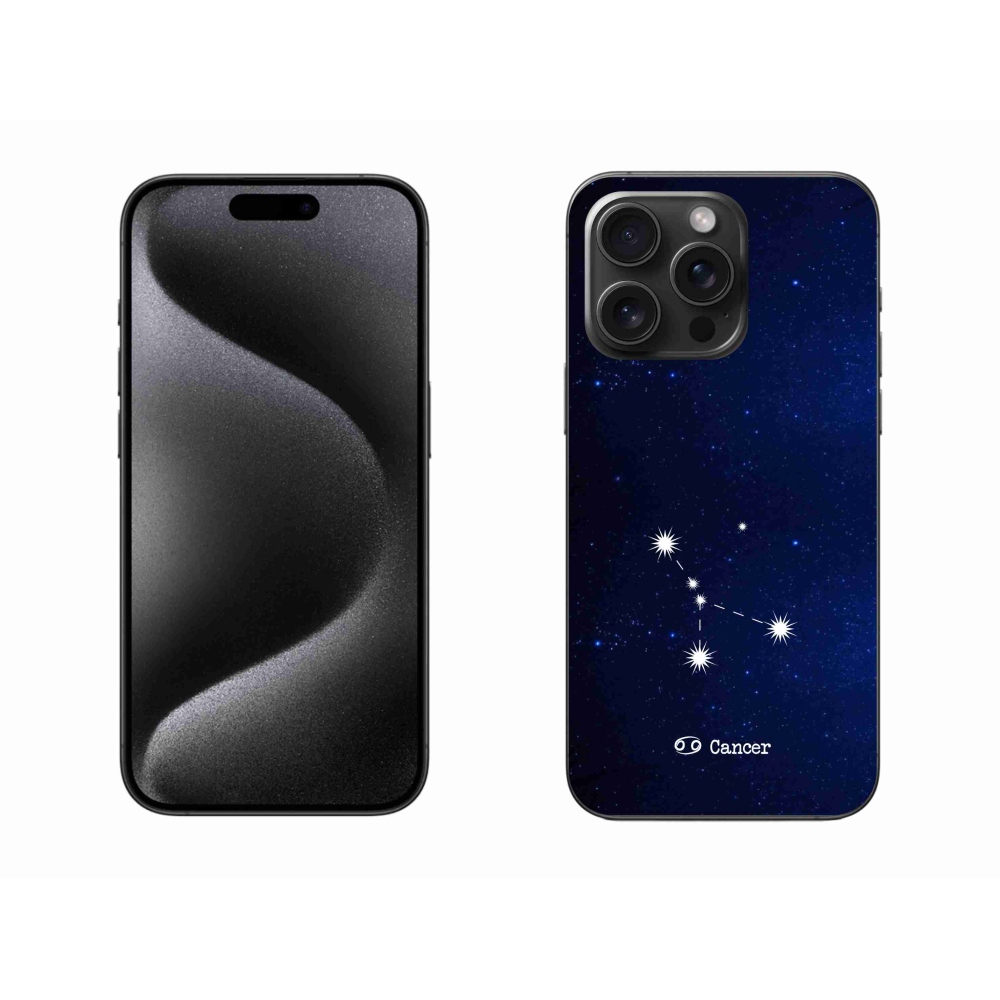 Gél borítás mmCase iPhone 15 Pro Max készülékhez - Rák csillagkép