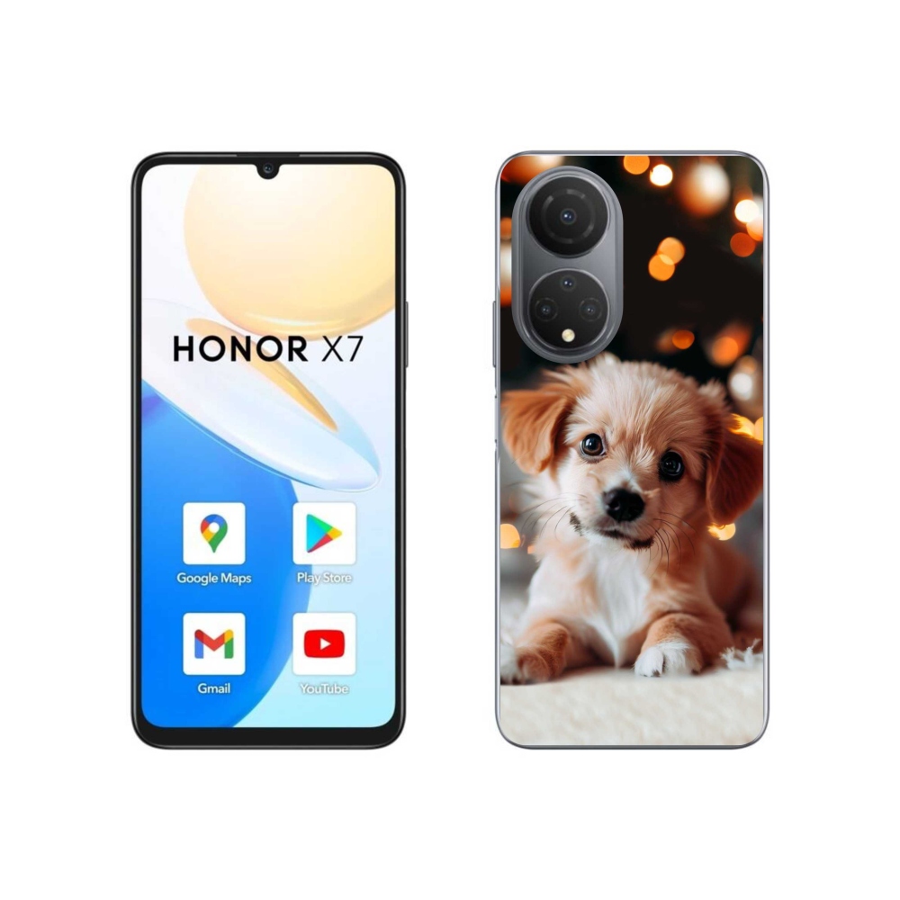 Gél borítás mmCase a Honor X7-hez - kölyökkutyakölyök