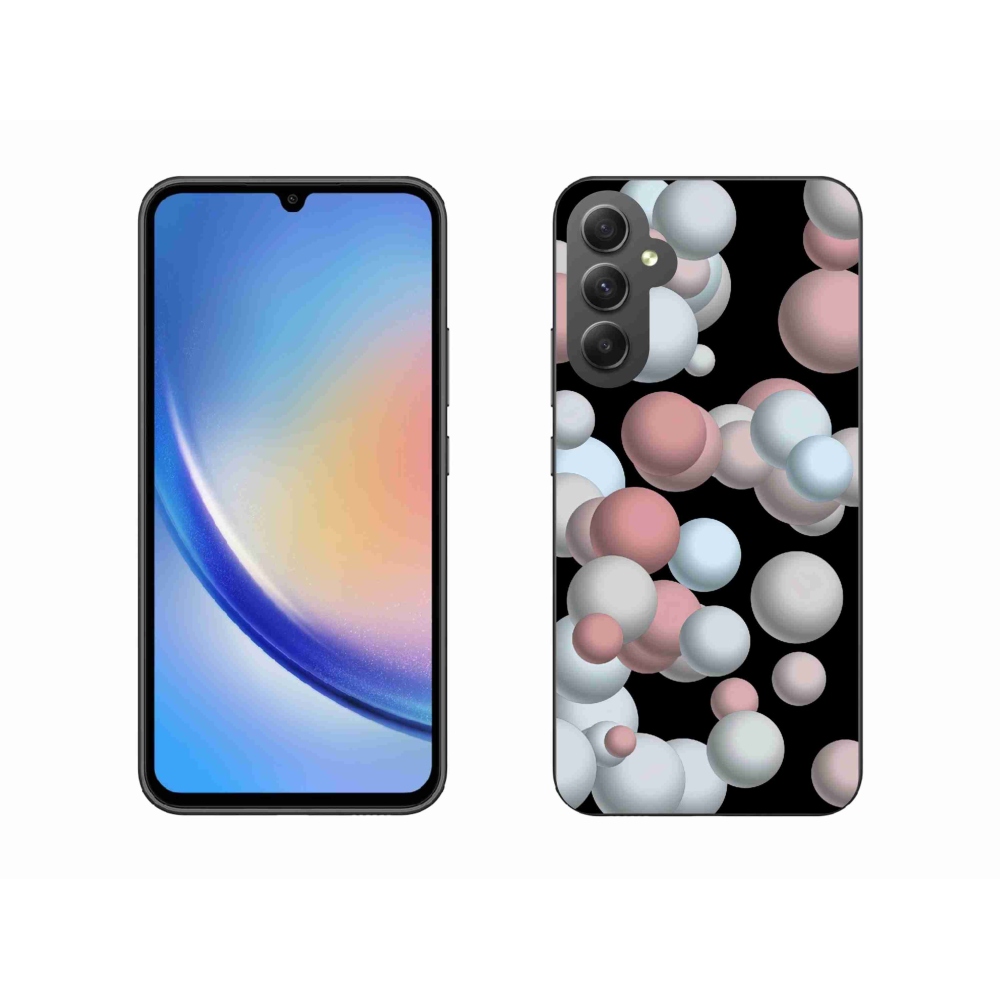 Gél borítás mmCase Samsung Galaxy A34 5G - absztrakt motívum 27