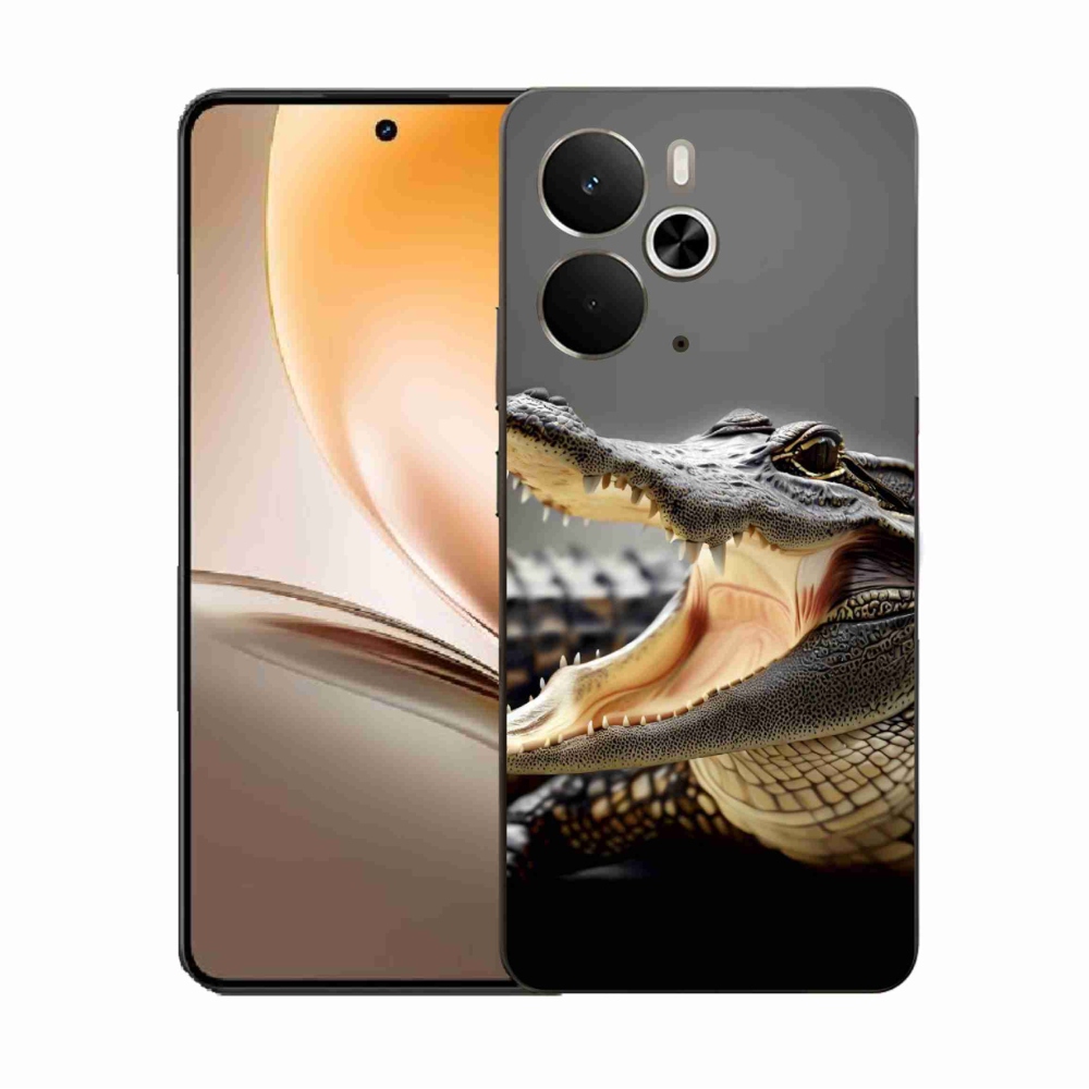 Gél borítás mmCase a Realme 14 5G készülékhez - krokodil