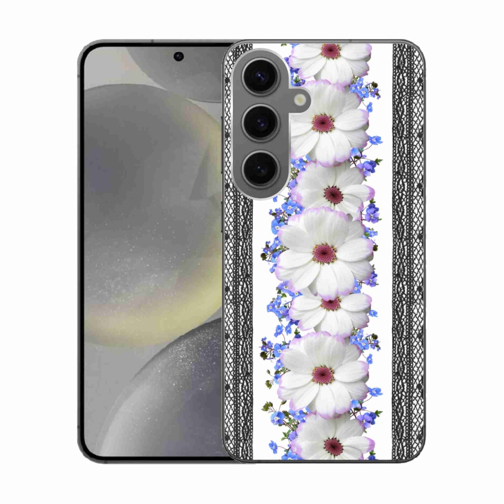 Gél borítás mmCase Samsung Galaxy S24 - virágok 8