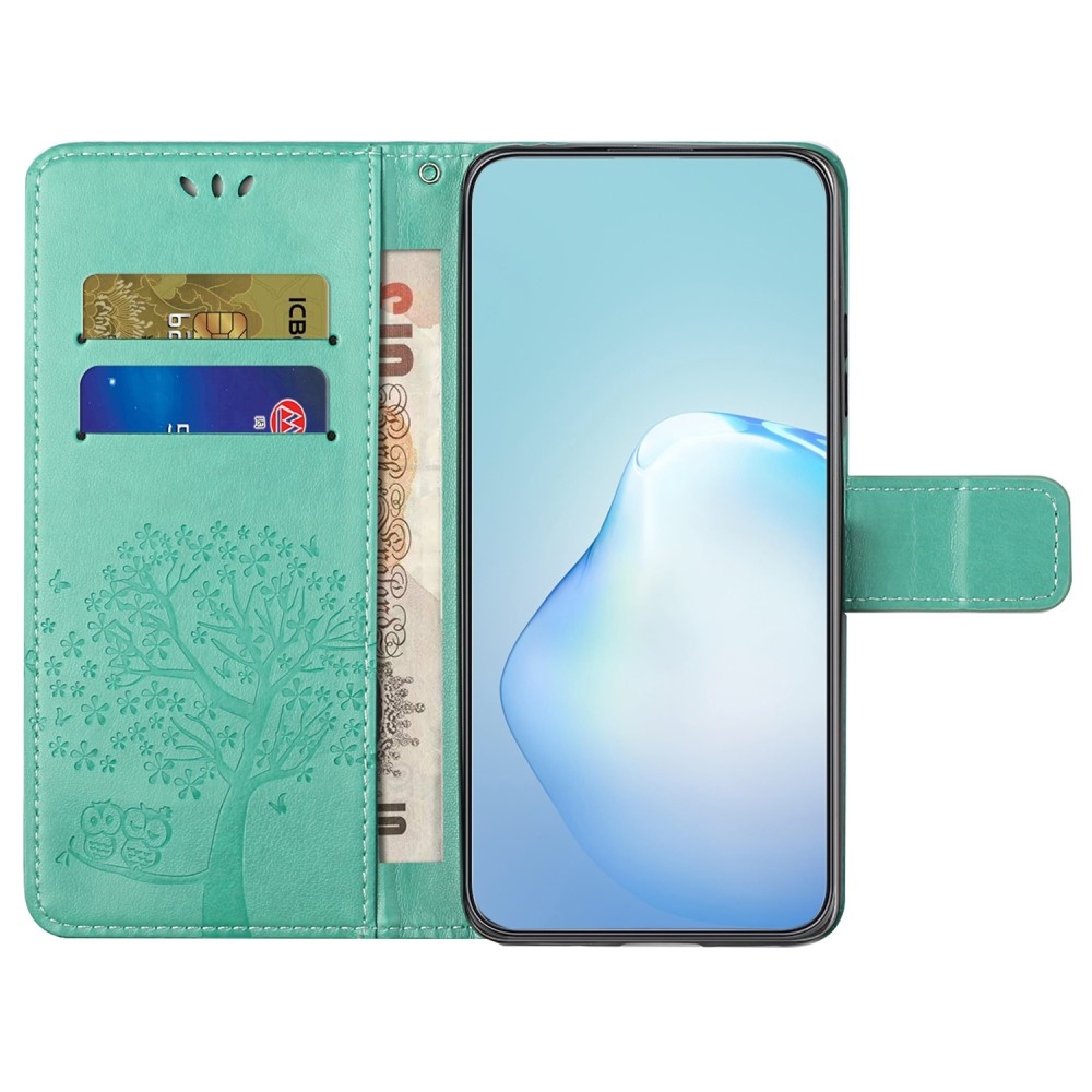 Fa könyv tok a Xiaomi Redmi 12 4G/5G készülékhez - teáskék