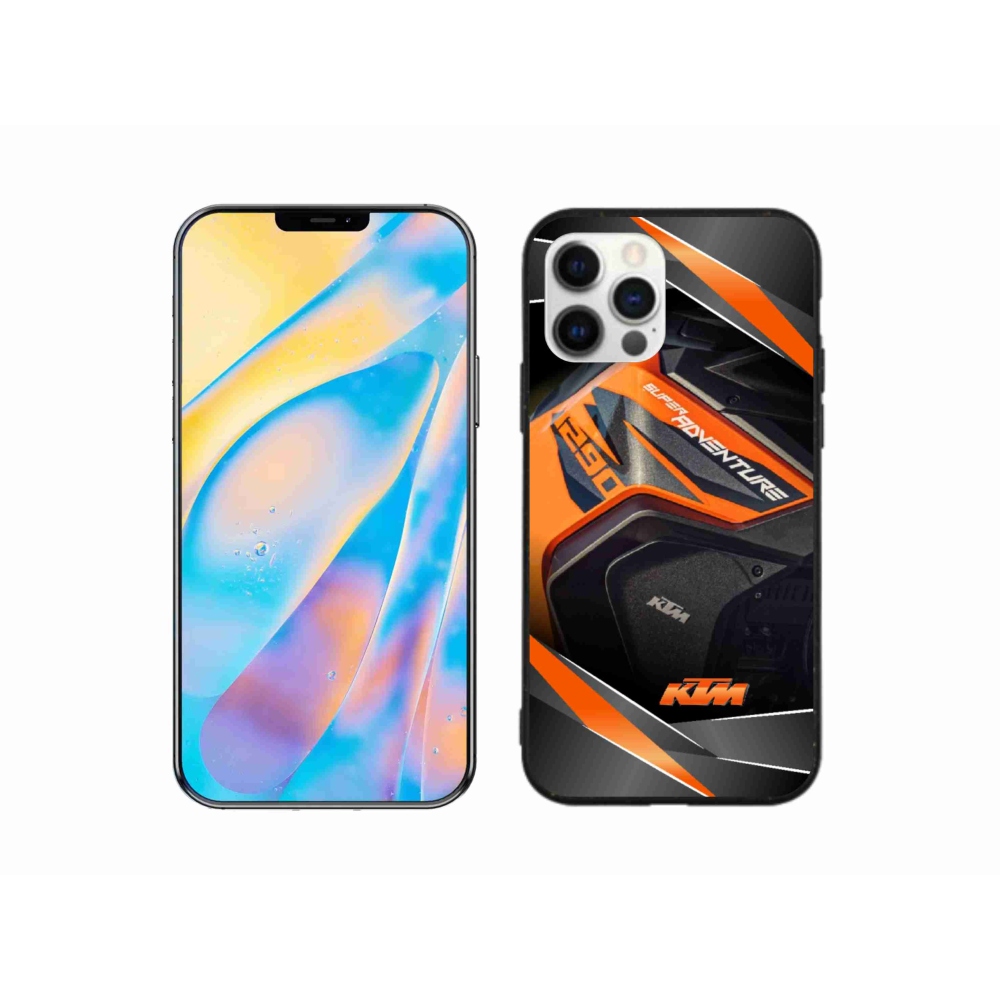 Zselés borítás mmCase iPhone 12 készülékhez - motoros ktm