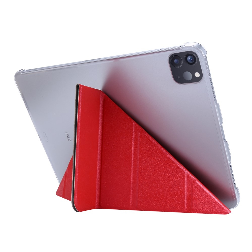 Origami okos tok iPad Pro 12.9 (2020/21/22) - piros