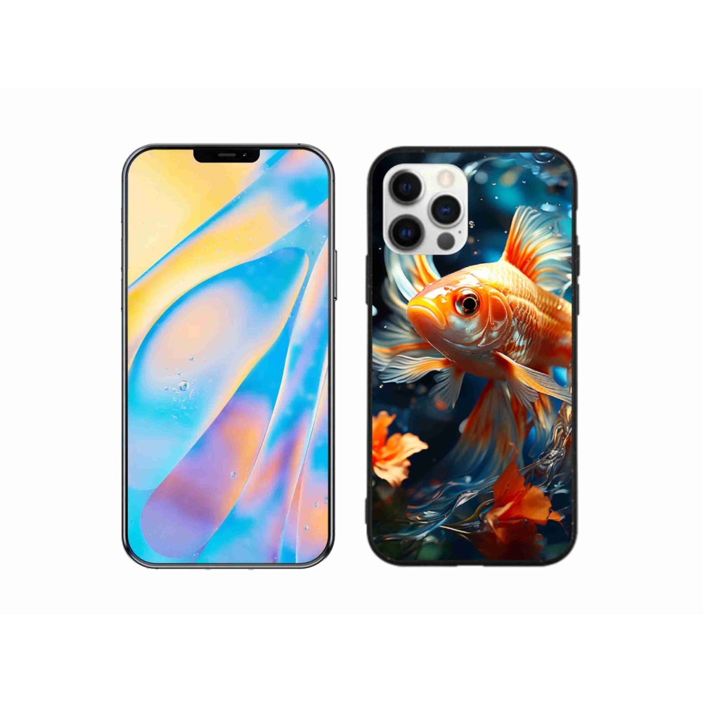 Zselés borítás mmCase iPhone 12 készülékhez - hal