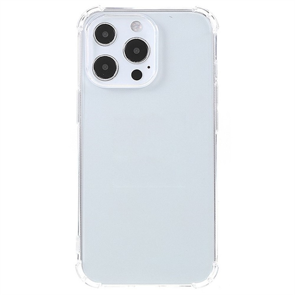 Átlátszó zselés tok megerősített sarkokkal Xiaomi 14T Pro számára - átlátszó