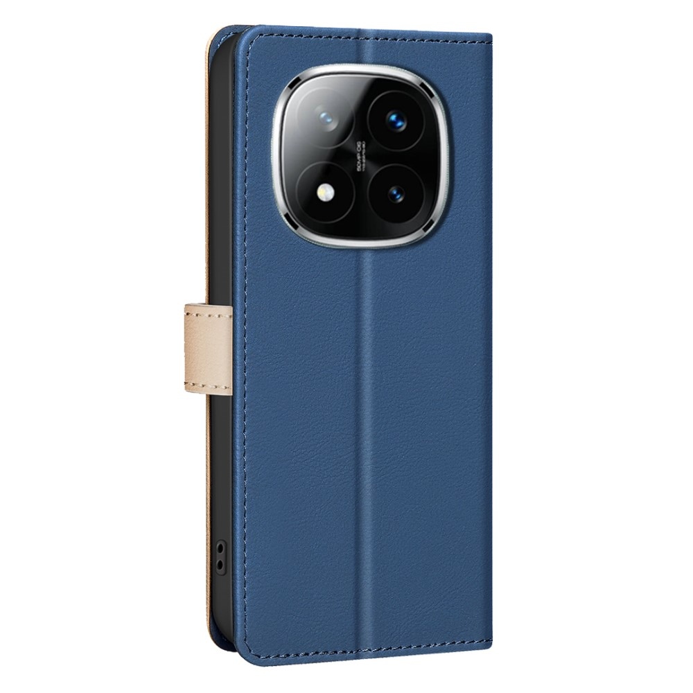 BNF DUO könyvtáska Xiaomi Redmi Note 14 Pro - kék