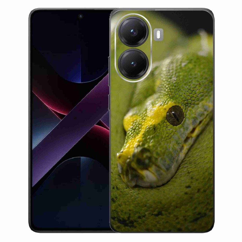 Gél borítás mmCase a Xiaomi Poco X7 Pro 5G-hez - kígyó 2