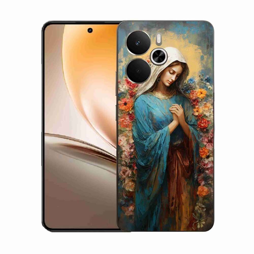 Gél borítás mmCase a Realme 14 5G-hez - szent nő