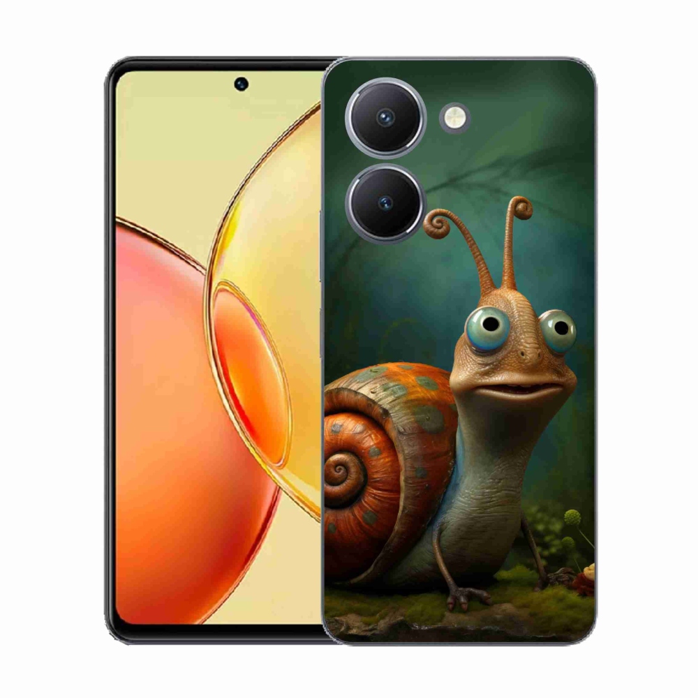 Zselés borítás mmCase a Vivo Y36-hoz - csiga
