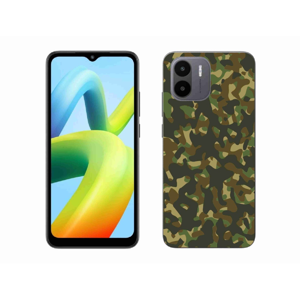 Zselés borítás mmCase a Xiaomi Redmi A1/Redmi A2 készülékhez - álcázó minta 1