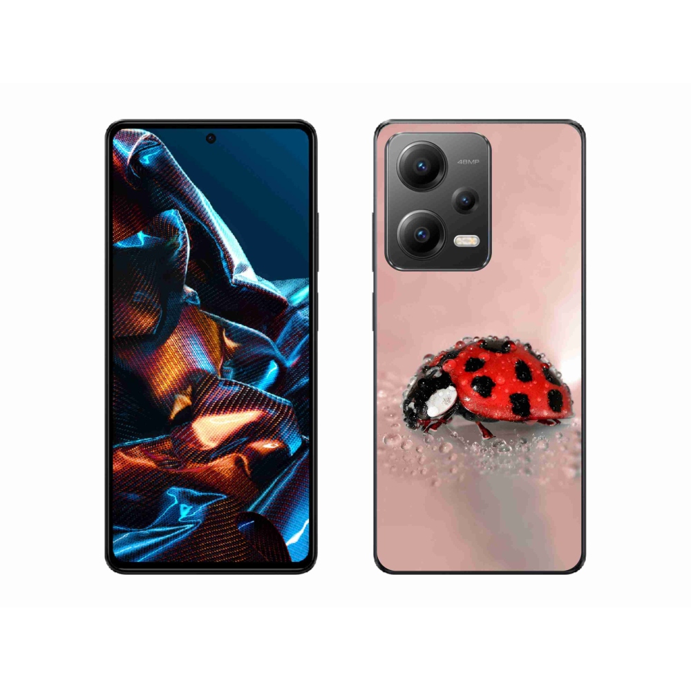 Gél borítás mmCase a Xiaomi Redmi Note 12 Pro 5G-hez - katicabogár