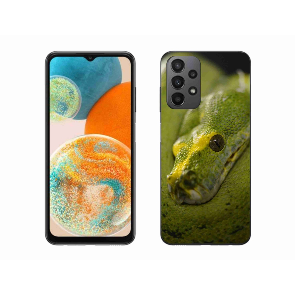 Gél védőburkolat mmCase Samsung Galaxy A23 4G/5G - kígyó 2